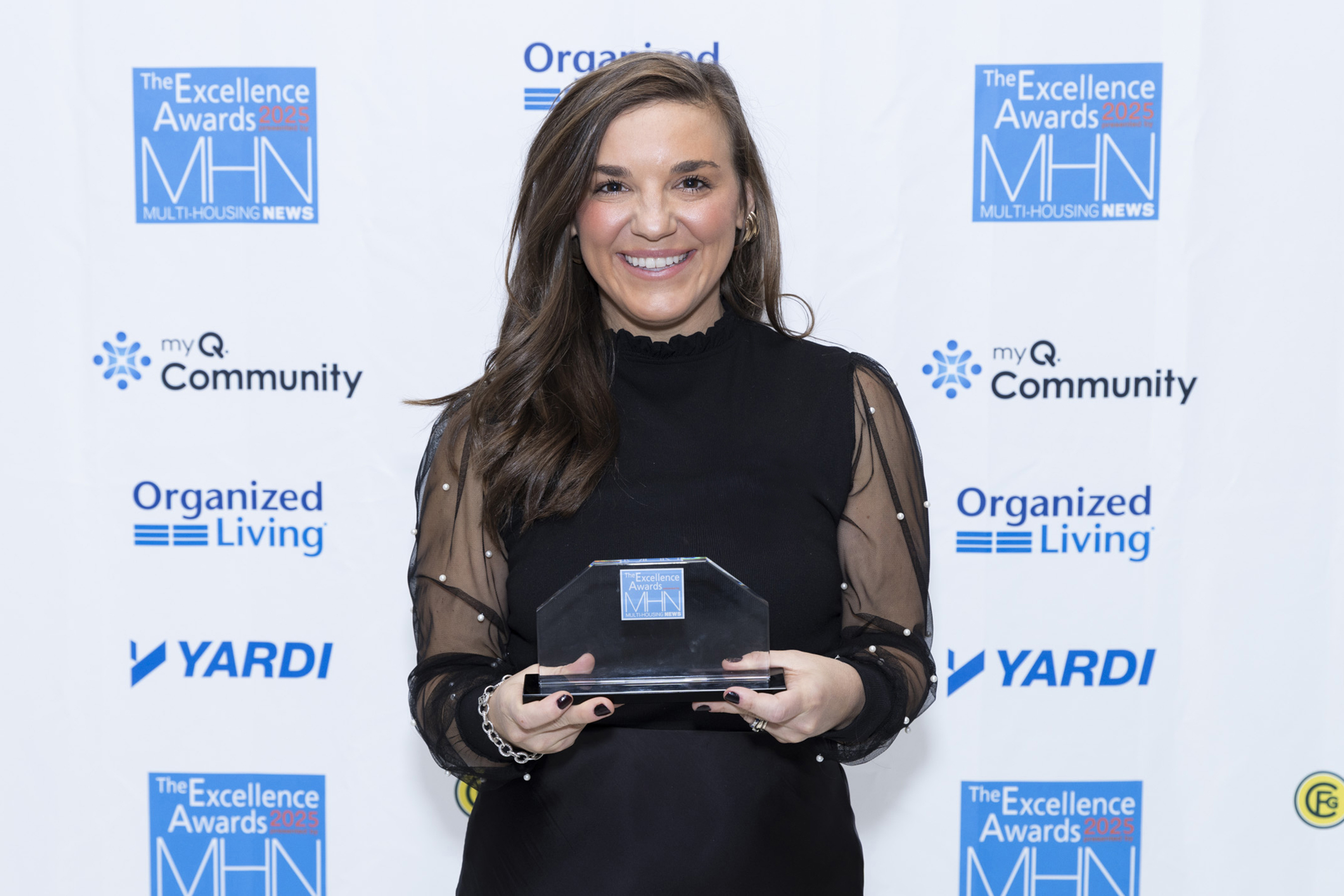 Bridgette Onnen of Bozzuto. Bozzuto was winner of Gold, Humanitarian Award and Bronze, Best Development & Design: Mixed-Use for Atwell on Spring. Image by Gary Spector