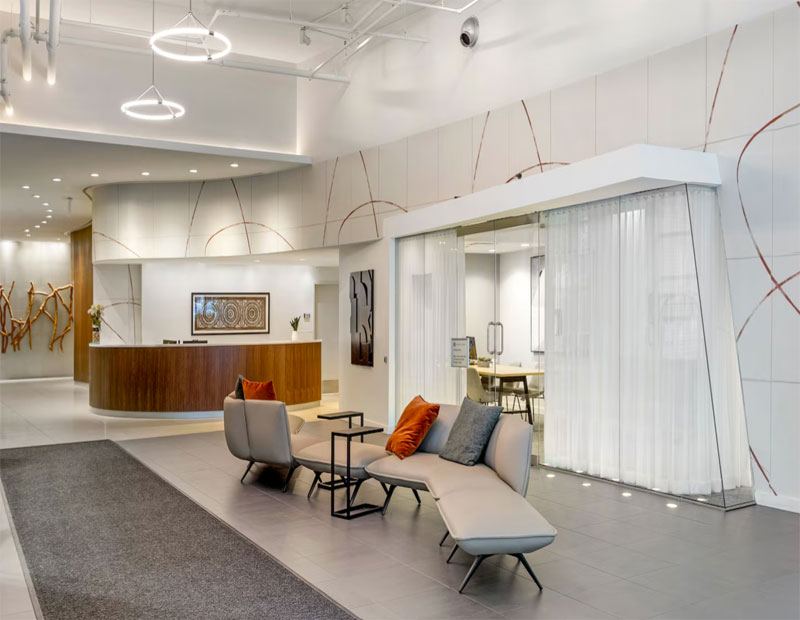 A photo of the interior of Avalon Clinton South, an apartment community in Manhattan.