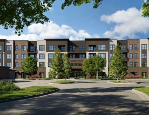 A rendering of Canopy Flats.
