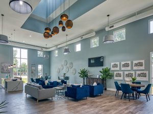 Interior shot of Compass at City Center, a 396-unit community in Newport News, Va.