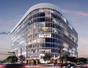 A rendering of One Camelback, an office conversion project in Phoenix.