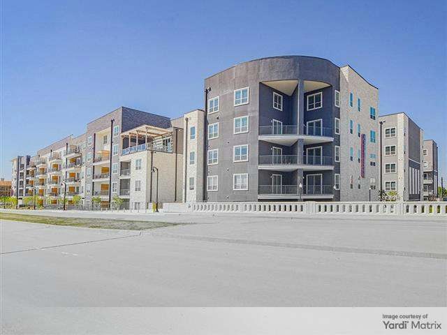 Exterior shot of Promenade at Las Colinas, a community in Irving, Texas.
