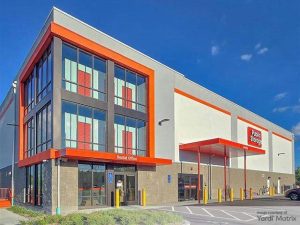 Exterior shot of the 157,599-square-foot Public Storage facility in Berkeley Heights, N.J.