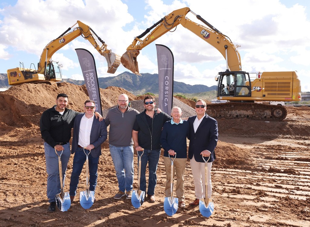 A photo of the Rockefeller Group team heading up development of Corsica Villas at Laveen
