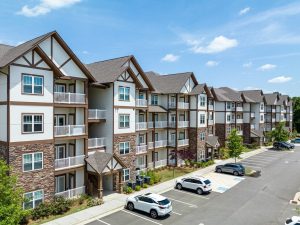Exterior shot of Legends at Laurel Canyon, a 266-unit multifamily community in Canton, Ga.