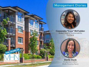 Headshots of Denile Doyle and Cassandra McFadden