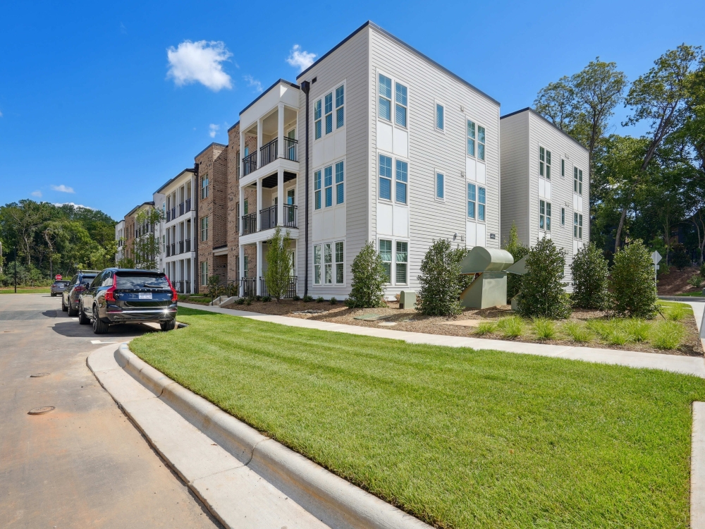 Exterior shot of NOVEL Davidson, a community in Davidson, N.C.