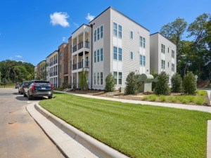 Exterior shot of NOVEL Davidson, a community in Davidson, N.C.