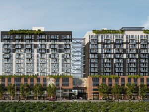 Rendering of Mohawk at Wynwood in Miami, a 300-unit upscale project.