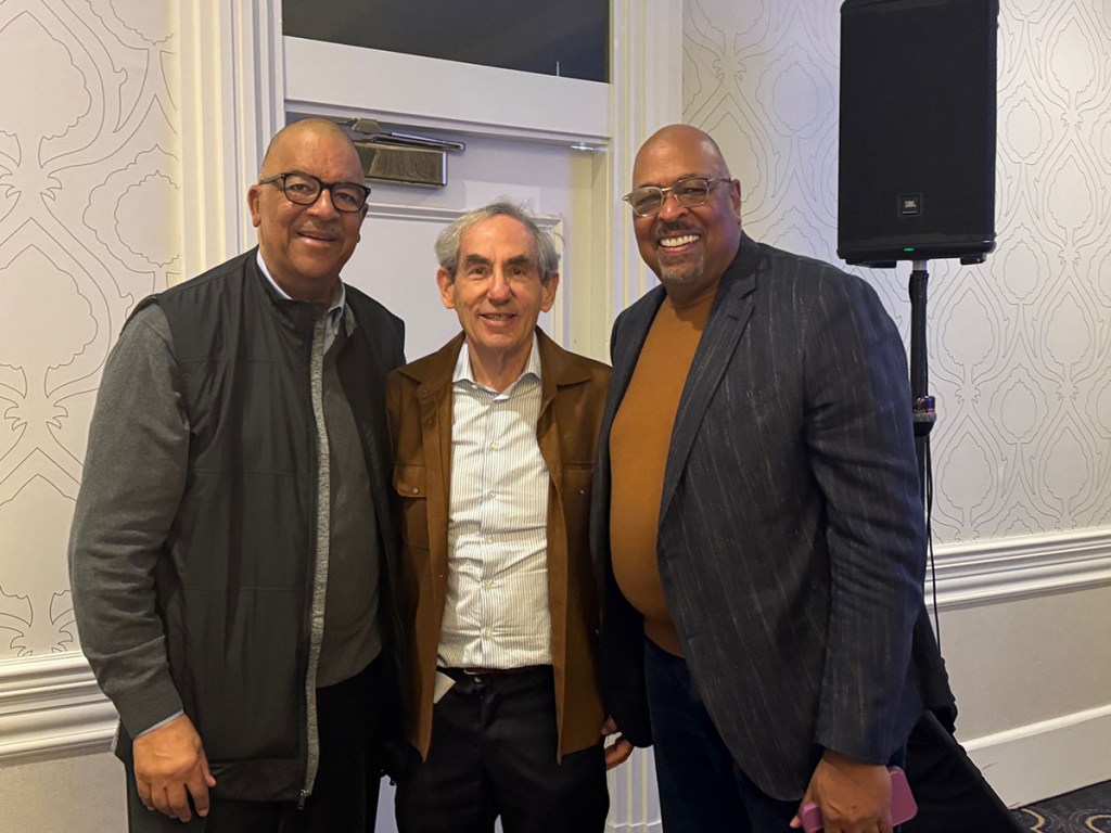 With Board Chair Novack and Board Member Daryl Carter