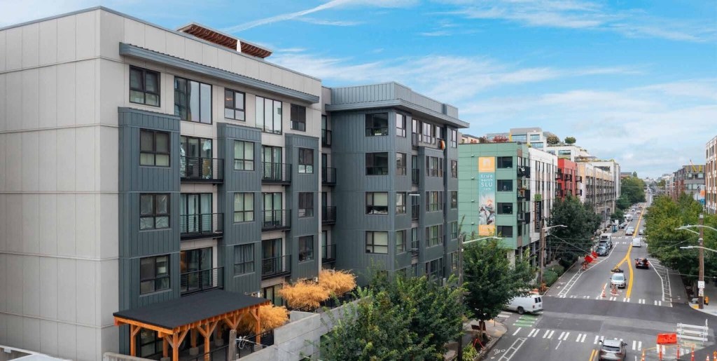 A photo of mResidences South Lake Union, a 100-unit community located in Seattle. It was built in 2013.