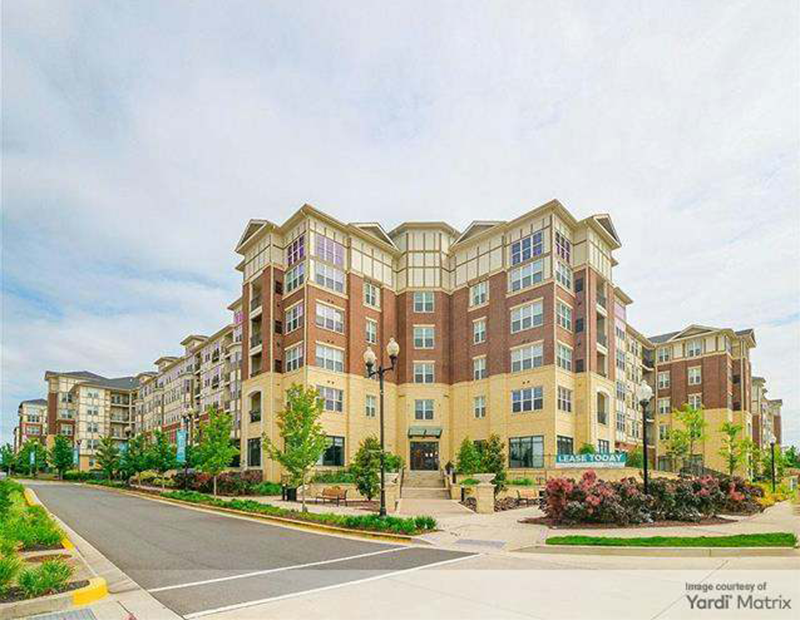 exterior of allure apollo in Camp Springs, Md.