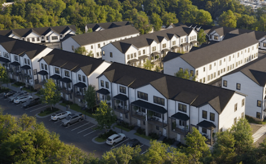 A rendering of Cadia Grandview in Raleigh, N.C. 