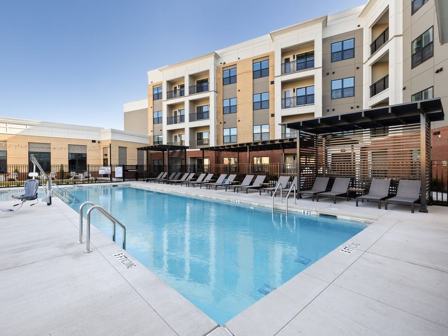 Outside shot of Emorie, a 302-unit community in Cary, N.C.