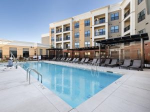 Outside shot of Emorie, a 302-unit community in Cary, N.C.