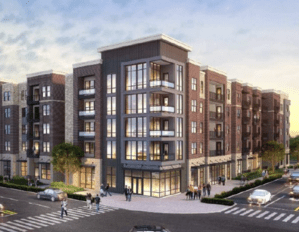 A photo of Freemont Frisco Apartments, which are being developed in Frisco, Texas, a Dallas-Fort Worth suburb