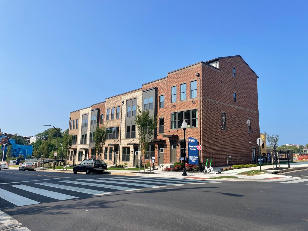 red brick building redeveloped into multifamily in Baltimore