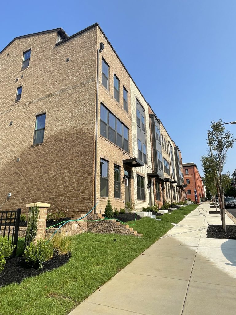 red brick building redeveloped into multifamily in Baltimore