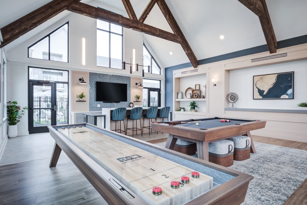 fun, flexible spaces for residents to relax and play