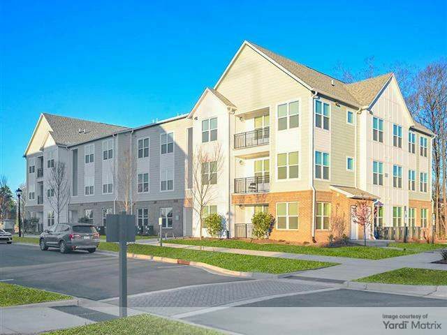 Exterior shot of the Wrenley, a 300-unit luxury, mixed-use community in Charlotte, N.C.