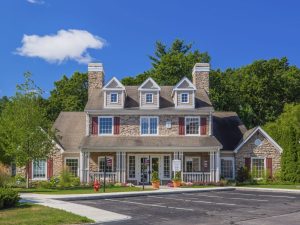 A photo of Villas at Old Concord, a 324-unit community in the Boston suburb of Billerica, Mass.