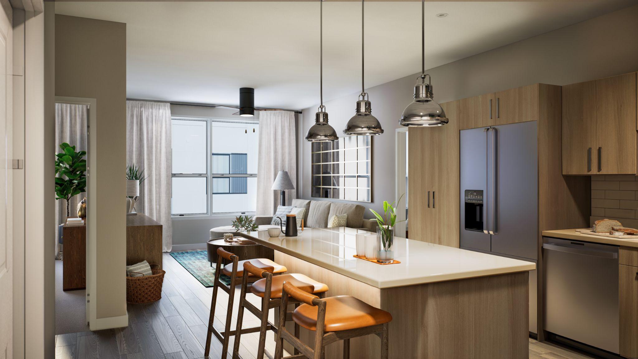 Catchlight Crossings apartment interior