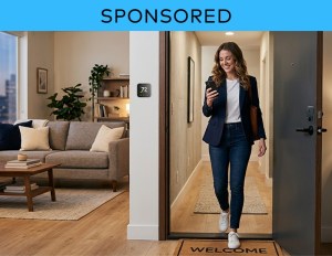 Stock image of an organized apartment