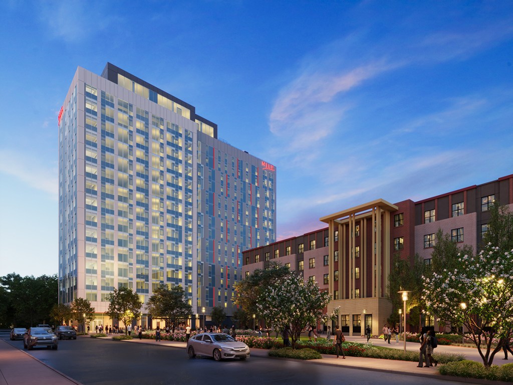 New Jersey Institute of Technology Oak Hall rendering courtesey of Niles Bolton Associates
