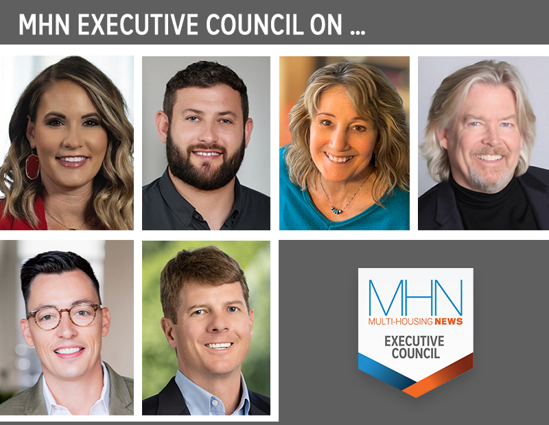MHN Executive Council with headshots of Anderson, Dulkin, McPeak, Doetsch, Kassing and Land