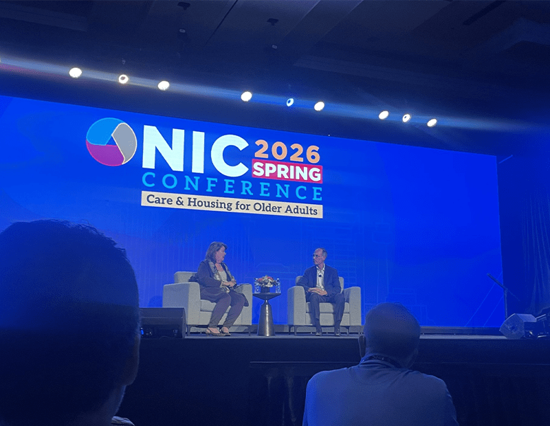 Beth Mace and Mark Zandi at NIC Spring Conference