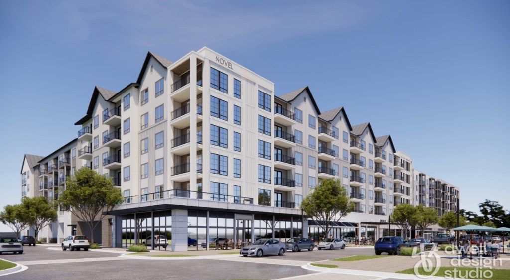 A rendering of Novel Lulah Hills in Decatur, Ga.