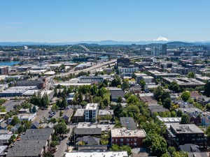 Aerial photo of Northwest Portland