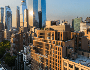 Skyline picture of Ruby in NYC