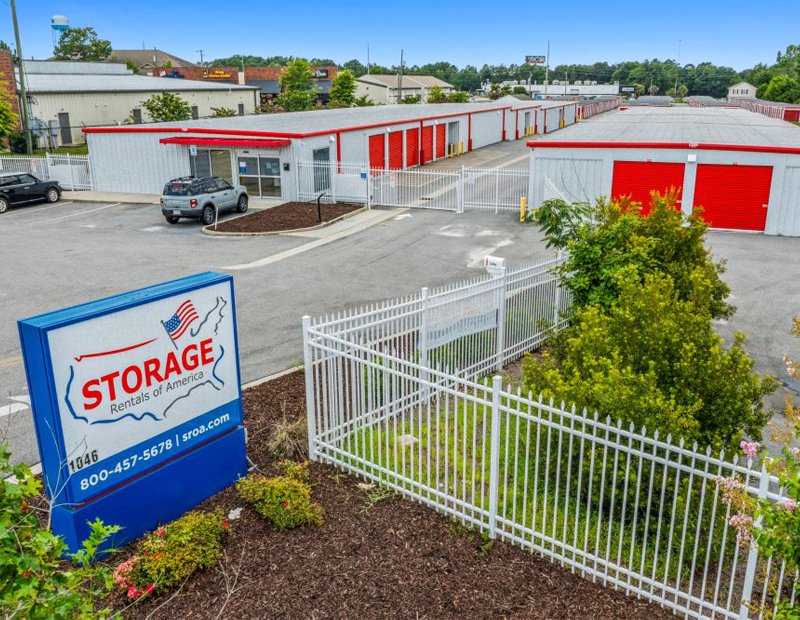 A photo of a self-storage facility in Lexington, Kentucky.