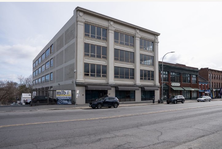 A photo of the Selfridge & Langford Building, Albany, NY. Image courtesy Community Preservation Corp.