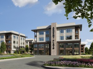Exterior rendering of Argent Flats, a multifamily project in Reno, Nev.
