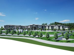 A rendering of Bonaventure Senior Living's new senior housing development in central Oregon.