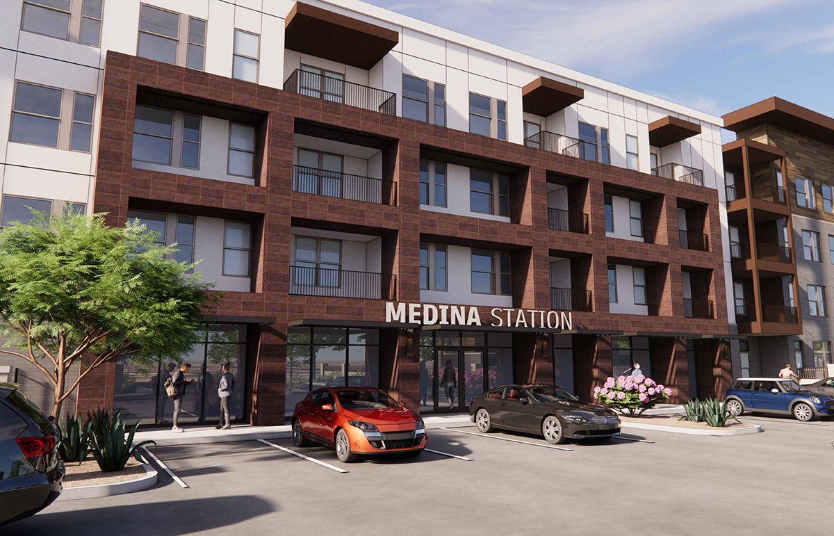 a 353-unit project in Medina Station, a master-planned community in Phoenix.