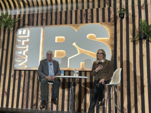 A photo of the 2026 International Builders Show in Orlando, David O’Sullivan of O’Sullivan Architects and Doris Pearlman of Possibilities for Design shared tips for creating multifamily communities that feel like home. Image by Diana Mosher