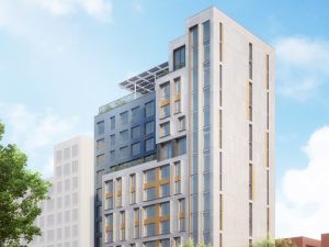 Rendering of McLean Place, a 72-unit supportive housing project in the Bronx.
