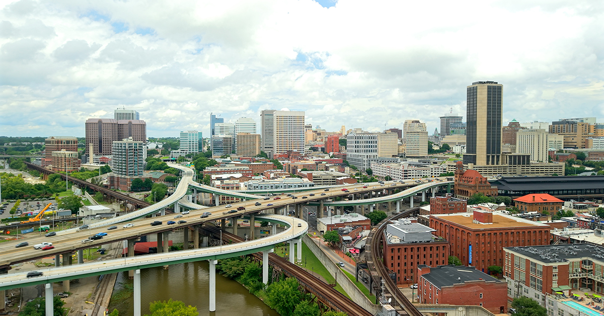 Richmond Virginia - City Skyline