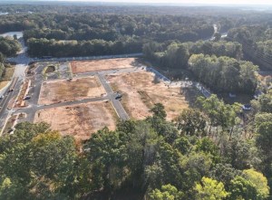 A photo of the development site of REV3 at Hill Road in suburban Atlanta