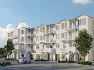 Exterior shot of Sereno, a multifamily community in Sunrise, Fla.