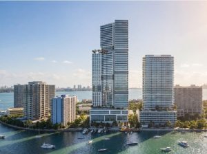 A rendering of the Continuum Waterfront District project in North Bay Village, Fla.