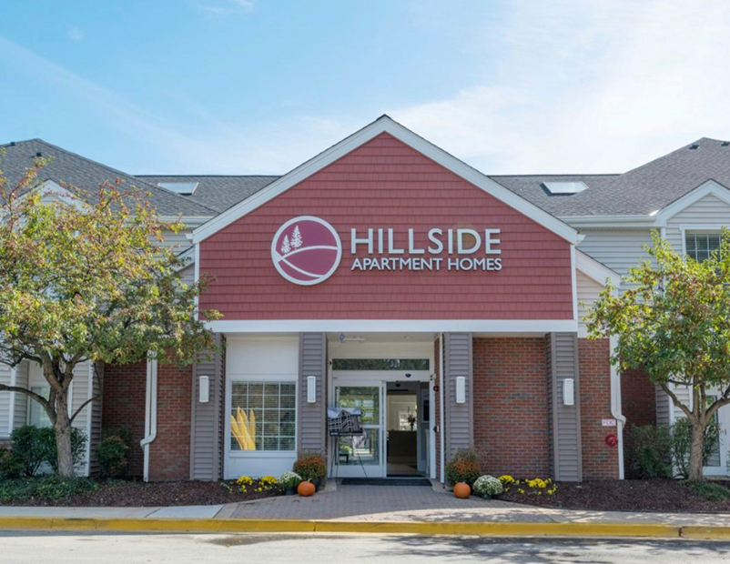 MRK converted a Hyatt House extended-stay hotel in Gaithersburg, Md., to 140 one- and two-bedroom residences for seniors. Photo courtesy of MRK