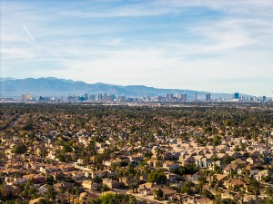 Las Vegas Skyline and Neighborhood