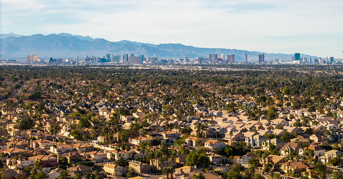 Las Vegas Skyline and Neighborhood