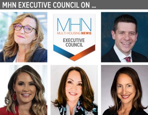 MHN Executive Council featuring the logo and headshots