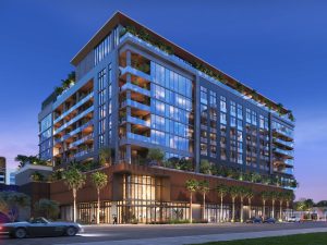 Rendering of Twenty Sixth and 2nd Wynwood Residences, a condominium development in Miami.