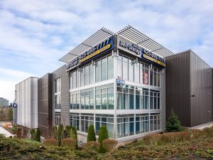 Outside shot of West Coast Self Storage, a 103,397-square-foot, Class A facility in Bellevue, Wash.